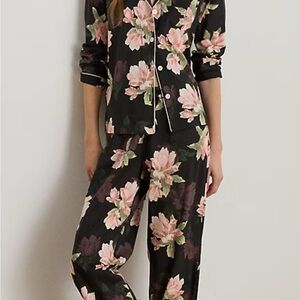 Ralph Lauren Floral Pajama Set - black and Pink